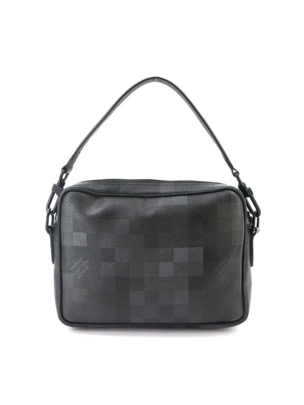 Louis Vuitton Damoflage Black Nile Messenger Bag 2-Way